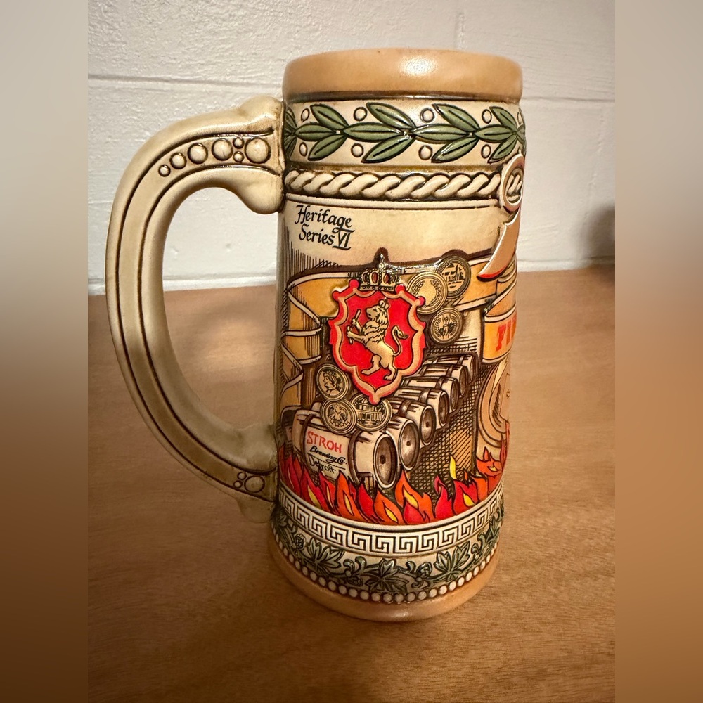 Stroh’s Heritage Series VI Beer Stein #64007